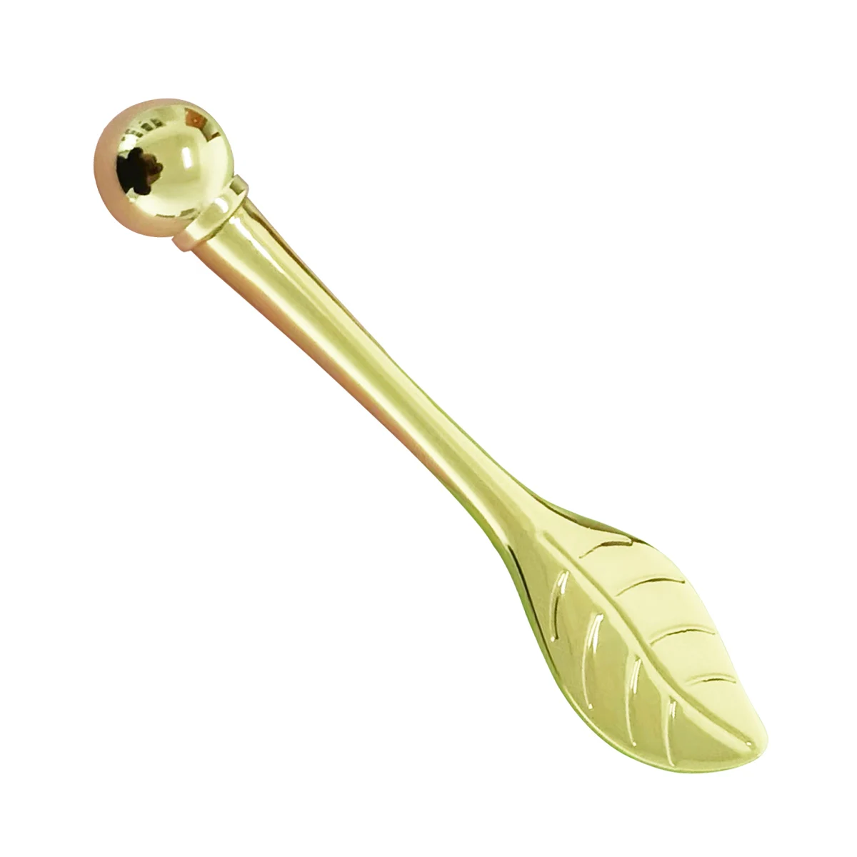 Ролики для глаз Металлический Макияж Уход за кожей роскошный золотой косметический крем шпатель