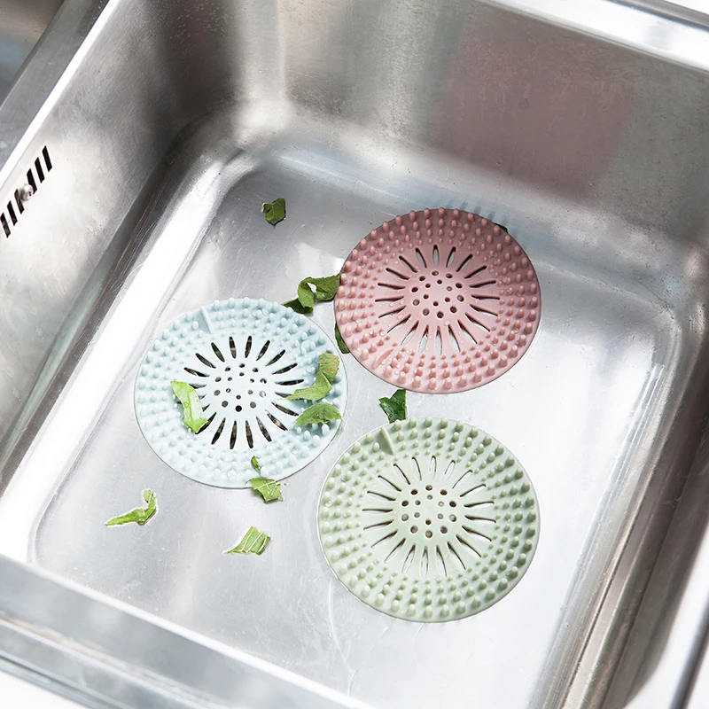 
Kitchen Bathroom Filter Anti-Clogging Floor Drain Stopper Plug 