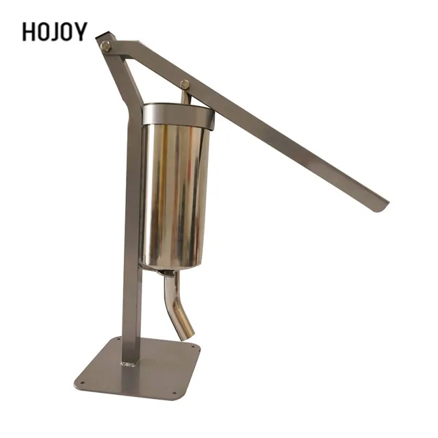 Small Home Sausage Making Equipment 2kg Vertical Sausage Stuffer Sausage Filler Machine Hand