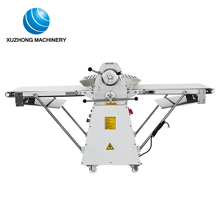 Factory outlet sale 110v/220v commercial  automatic stainless steel bakery dough sheeter machine