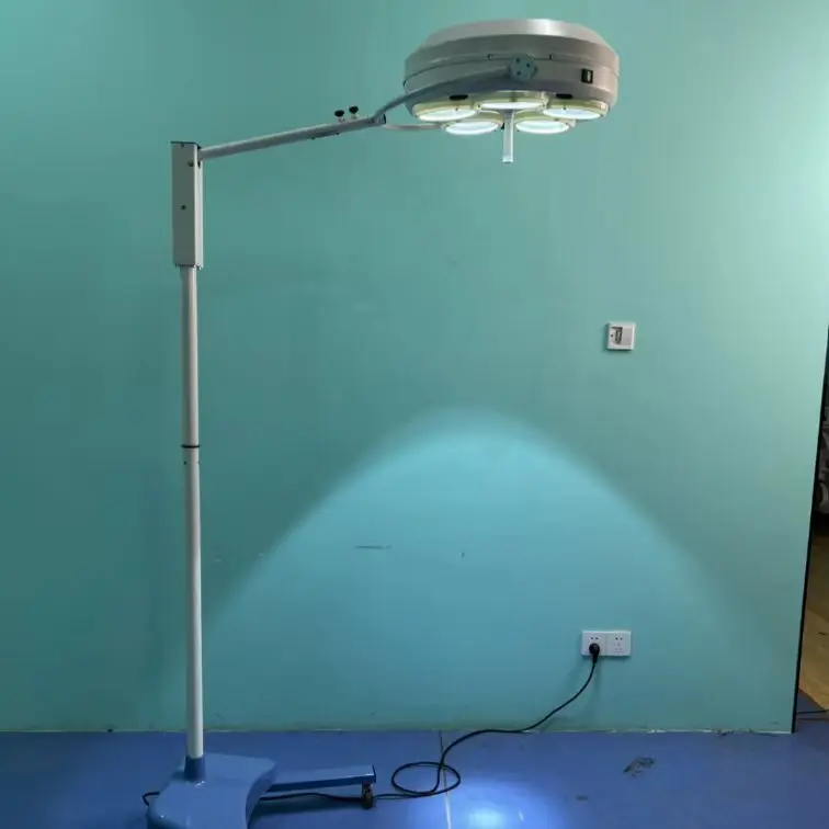 Medical Stand Type LED Shadowless Operation Lamp Mobile Operating Theatre Lights