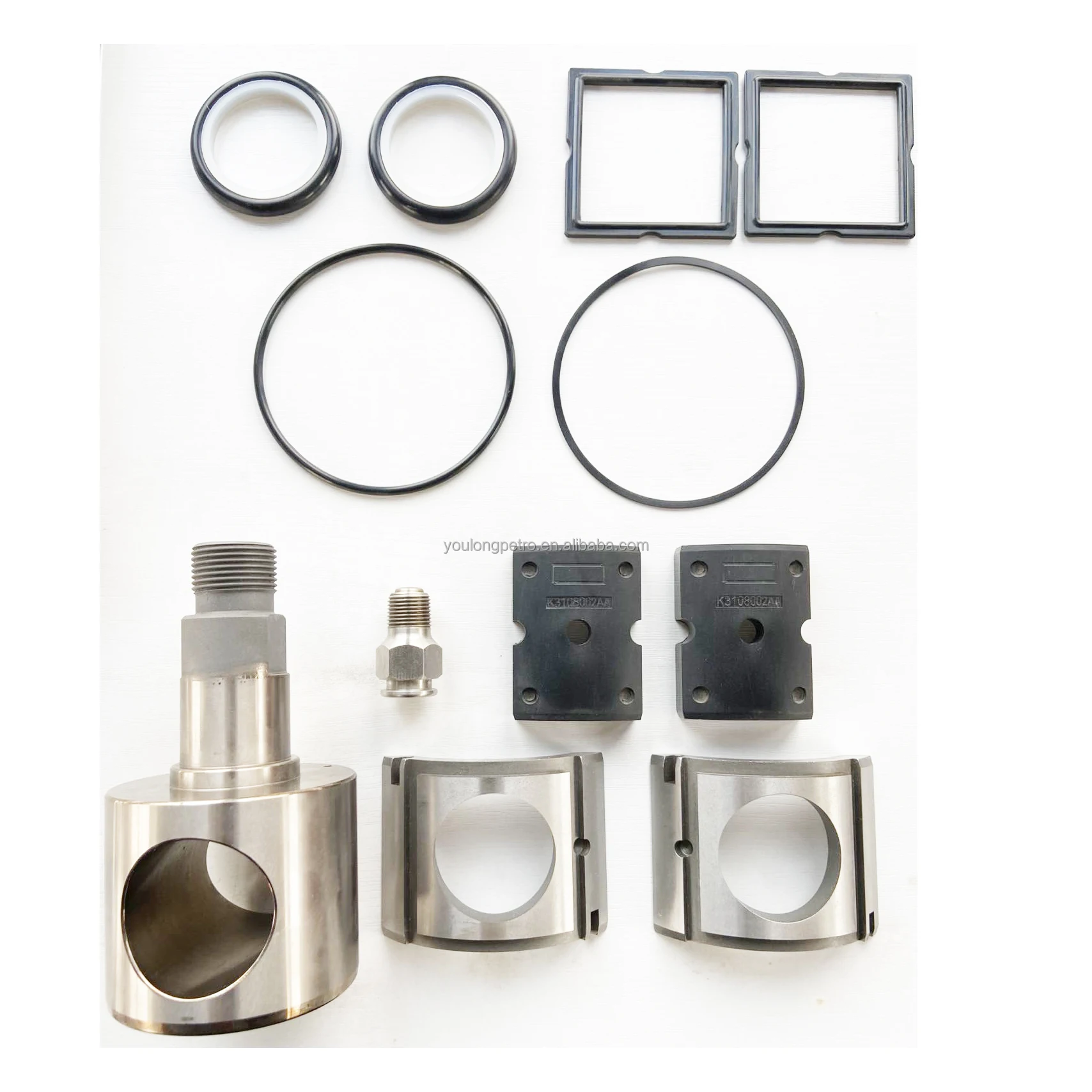 SPM 2' 3' Plug Valve Repair Kit for SJ PETRO ,RG PETRO,DFXK,BOMCO,ZYT,HH Drilling and workover rig