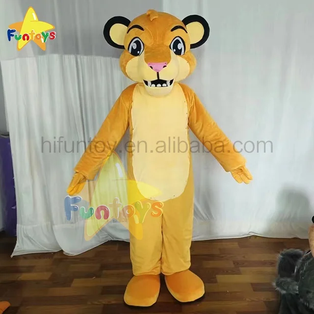 Funtoys маскарадный костюм с симбой Король Лев мультяшный персонаж аниме наборы для косплея Хэллоуин взрослых