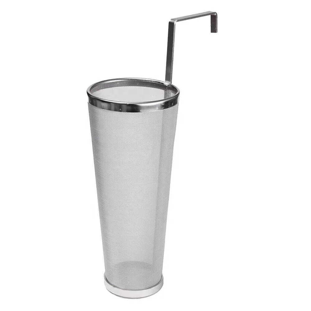 Пивоваренный бункер Паутинный фильтр из нержавеющей стали 300 микрон сетчатый картридж хоп паук пиво хмель для заваривания чайника