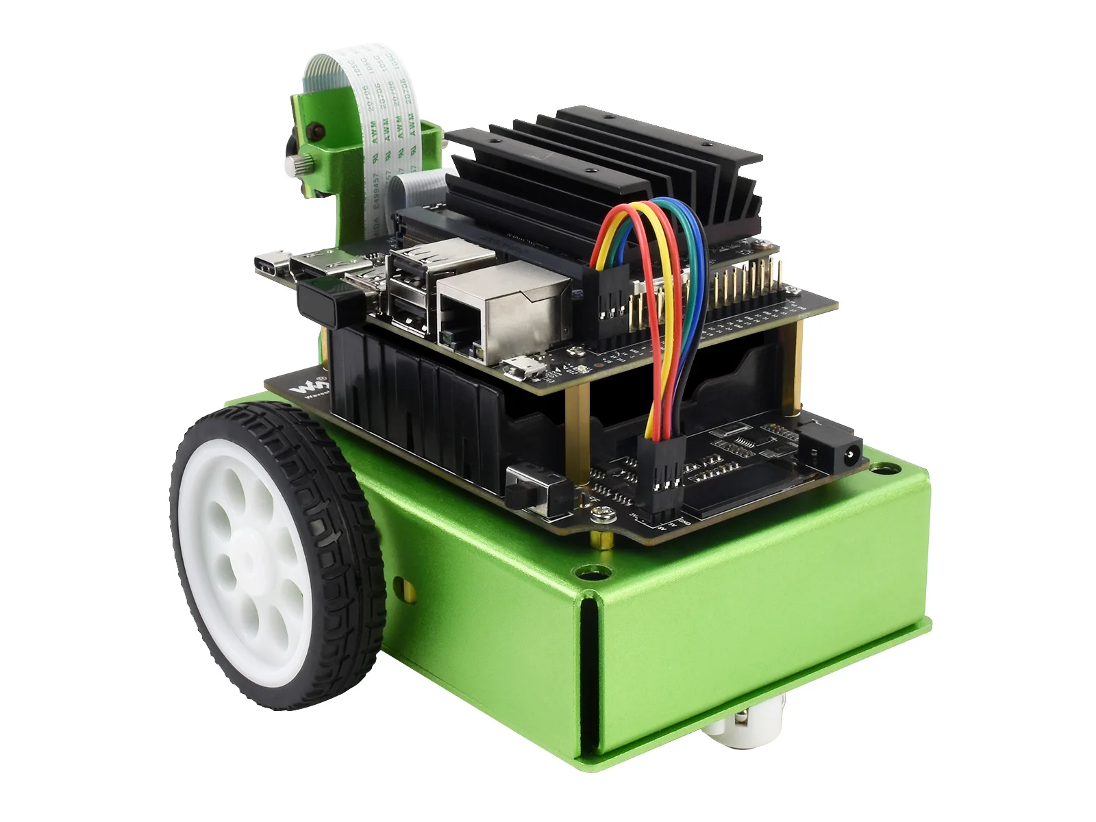 Waveshare JetBot 2GB AI Kit AI Robot Based on Jetson Nano 2GB Developer Kit