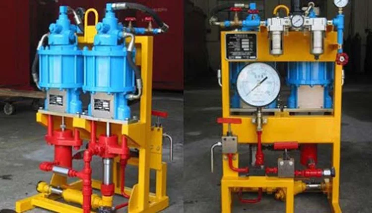 air test pump is used for test BOP and other wellhead equipments pressure