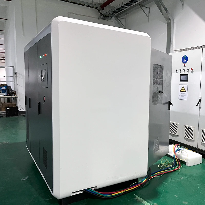 Outdoor 50kW/100kW Hybrid Solar Microgrid With 100kWh/200kWh Battery Backup Power for Industrial & Commercial Energy Storage ESS