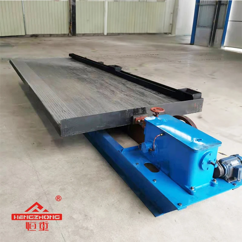 Mni Sort  Gold Shaking Table Double Deck Concentration Shaker Table