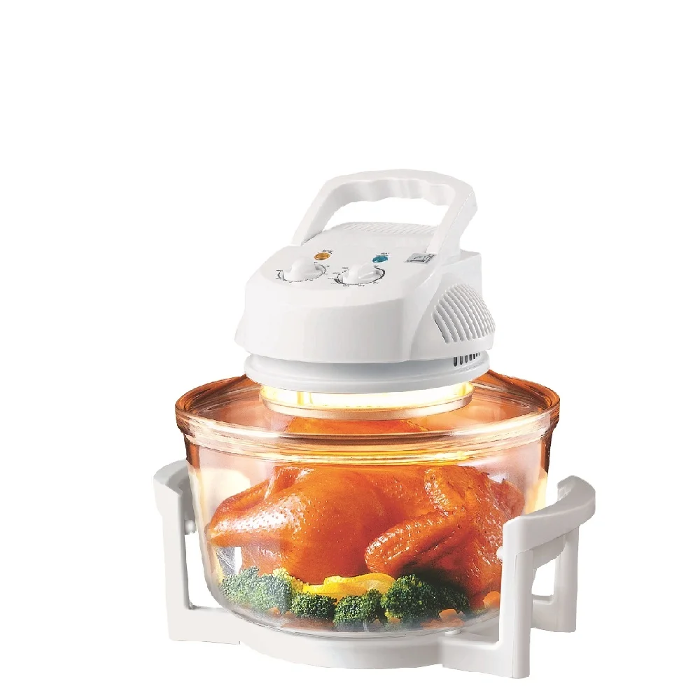 1400W 1300w 1200w new white home kitchen pastry recipes convection bulbs china flavorwave 12l halogen oven