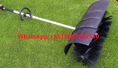 Portable artificial turf combing Tennis court lawn brushing Artificial turf grass cleaning maintenance equipment Gasoline comb