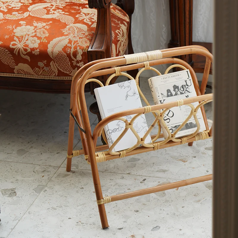 
Magazine display rack x shape fold wood magazine+racks bookshelf industrial commercial display stand 