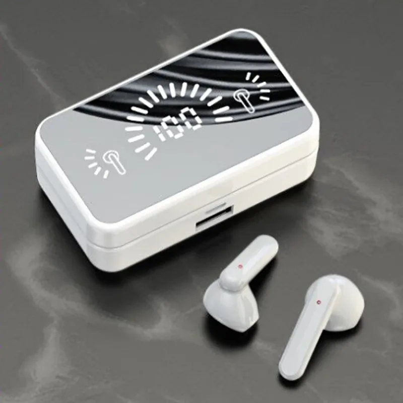 S20 Earphone Hifi Stereo LED Display Waterproof In Ear Headphone BT 5.1 TWS F9 Wireless Earbuds