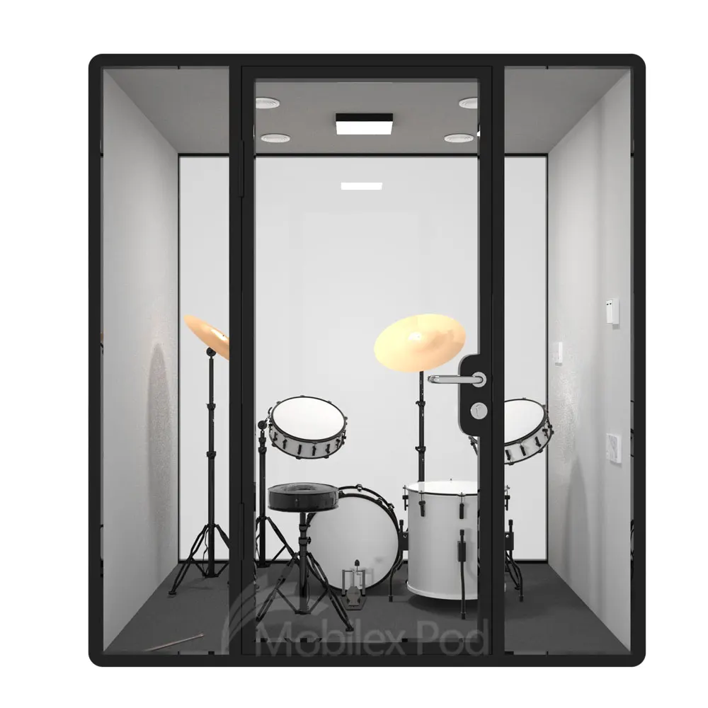Customized Office Meeting Pod Soundproof Phone Booth for 4 persons