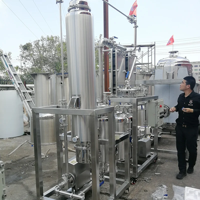 Односторонний падающий пленочный испаритель, вакуумный Испарительный концентратор