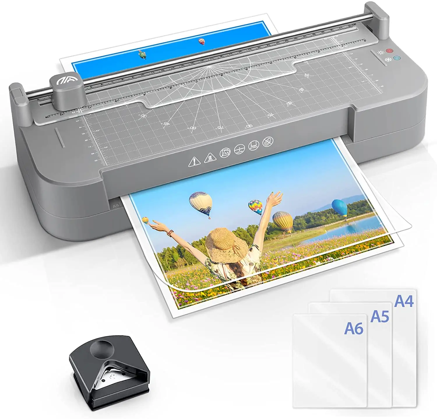 Wholesale Price A4 Cold and Hot Press Photo Card Laminating Double Sided Lamination Machine with Cutter