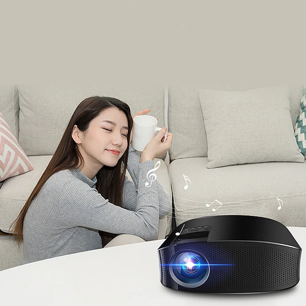 Хит продаж, светодиодные беспроводные проекторы aao 4000 люмен для android, голограмма 4k, уличный смарт-проектор для фильмов, для домашнего кинотеатра, школы