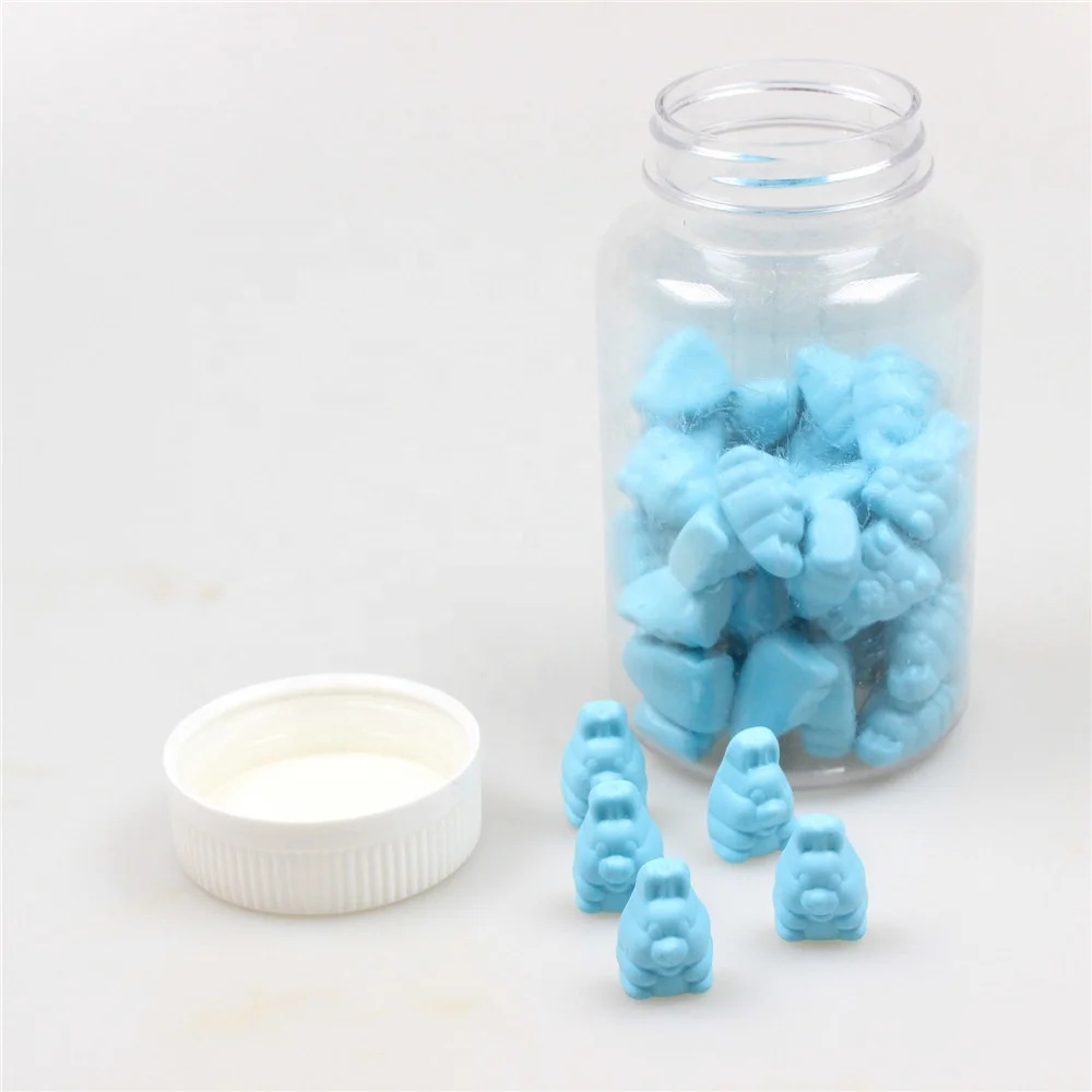 250cc PET plastic pill bottle child proof cover medical vitamin gummy Capsule packaging jar