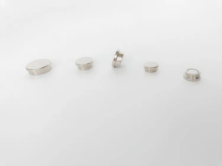 Manufacturer-owned Magnetic magnetic buckle round salvage magnetic countersunk snap