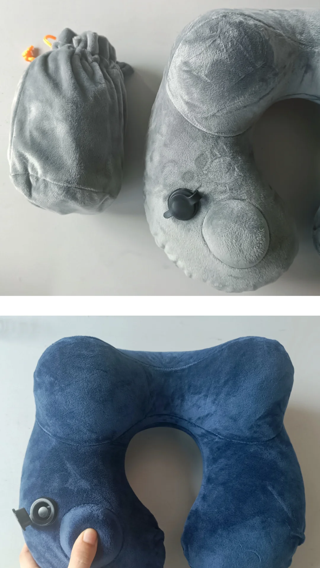 Inflatable U-shaped travel pillow portable neck protection pillow travel inflatable health Neck Pillow