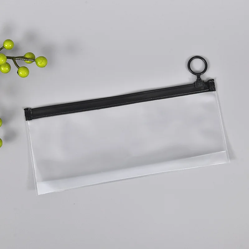 Frosted clear pvc waterproof makeup Bag set printed three-dimensional pvc bag Zipper travel makeup storage bag