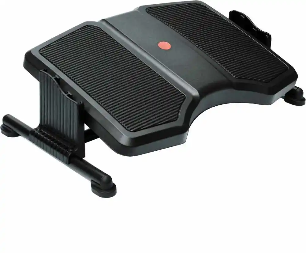 TWINCO foot rest  Office height angle adjustable plastic massage Ergonomic under desk Footrest