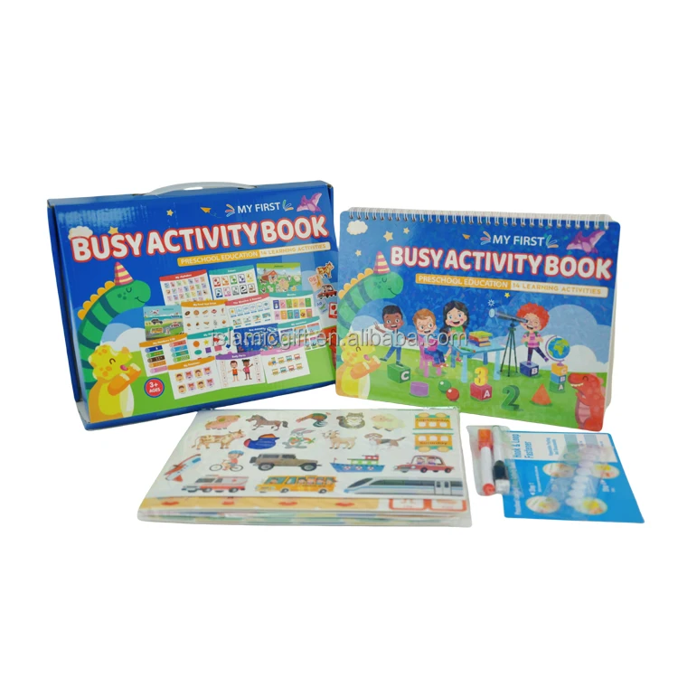 New Early Education Sensory Touch Activity Toys Preschool Busy Book Toys For Kids