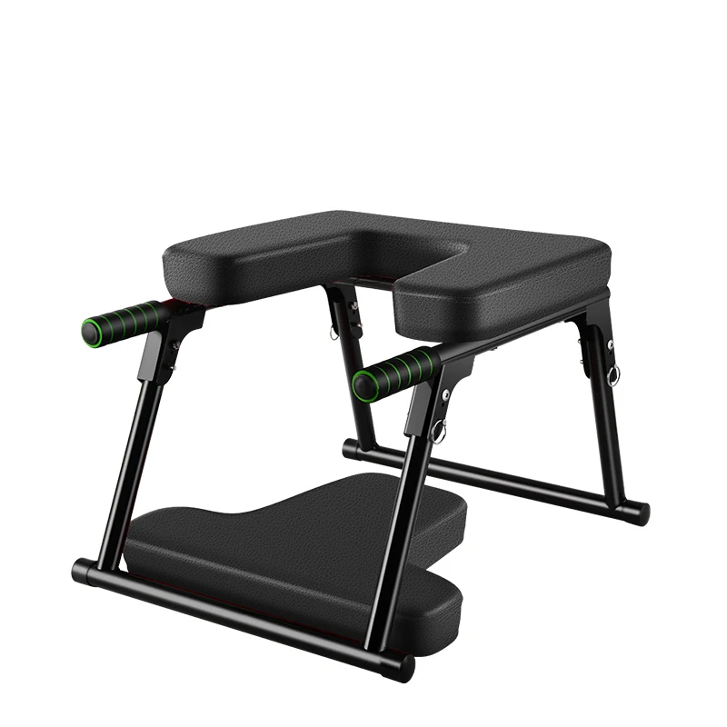 Indoor fitness equipment Inverted Headstand Baking Paint Pu Material Inversion Yoga Stool Meditation Head Yoga Folding Chair