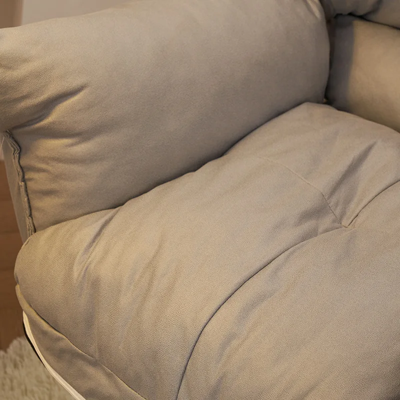 Эргономичный высококачественный офисный стул с кожаной тканью компьютерный поворотный высокий металлическим каркасом для домашнего использования