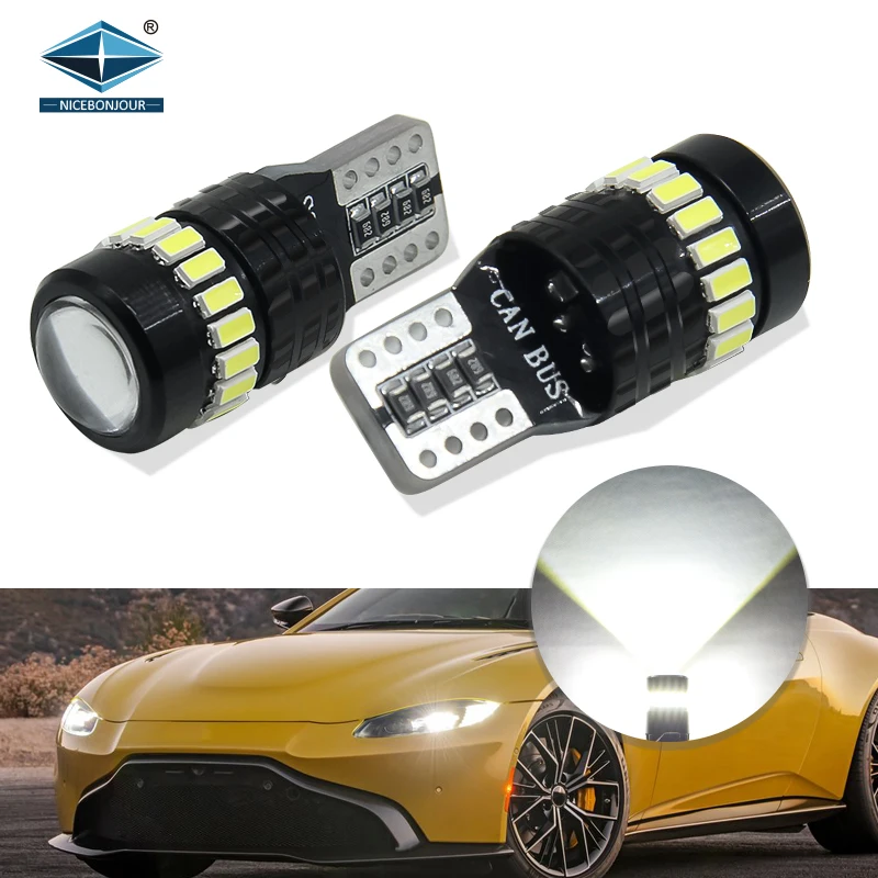 Most popular auto bulb t10 led car light W5W led 194 t10 led 5050 5 SMD car accessories