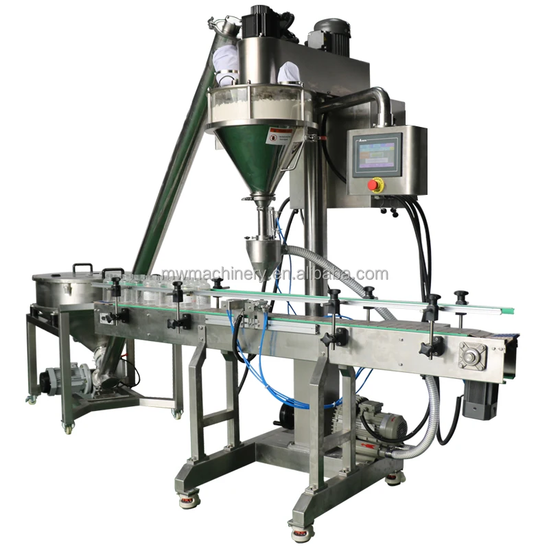 High speed factory price Dusting Powder Bottle Filling Package Milo Powder Bottle Filling Machine