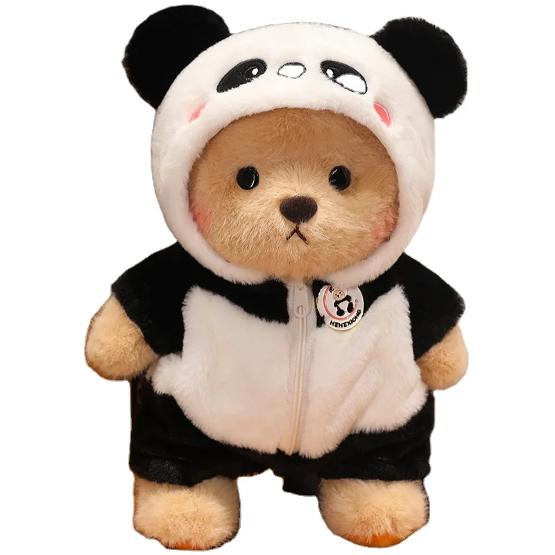 Cute Bear Plush Toy Manufacturer Stuffed Animal Toys Plush Transform Cute Teddy Bear Birthday Gift for Children