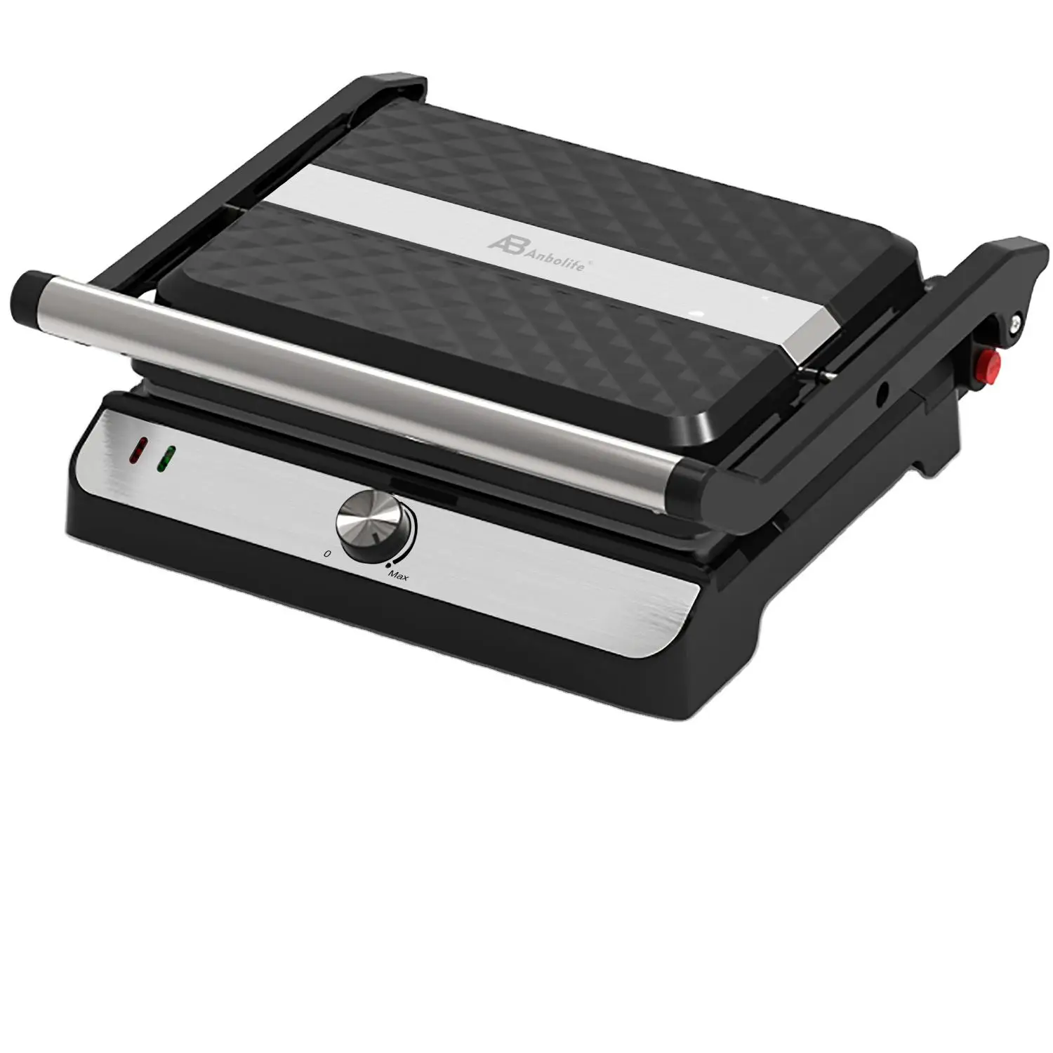 Wholesale  Bbq 4 Slice Detachable Grill Flat Waffle Nut 200W Cheap Price Sandwich Maker Electric Contact Grill