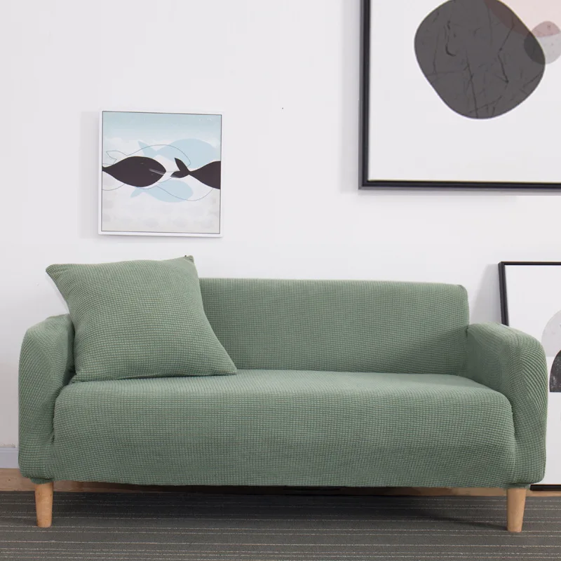 Wholesale Universal Knitted Thick Sofa Cover Single And Double Three Seat Sofa Cover Full Sofa Cushion Cover