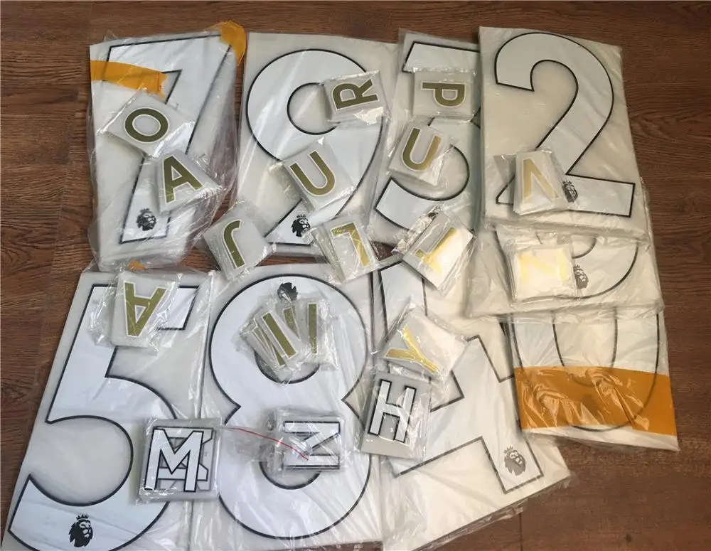 Ada Soccer Heat Transfer Number And Letters Print On Jerseys