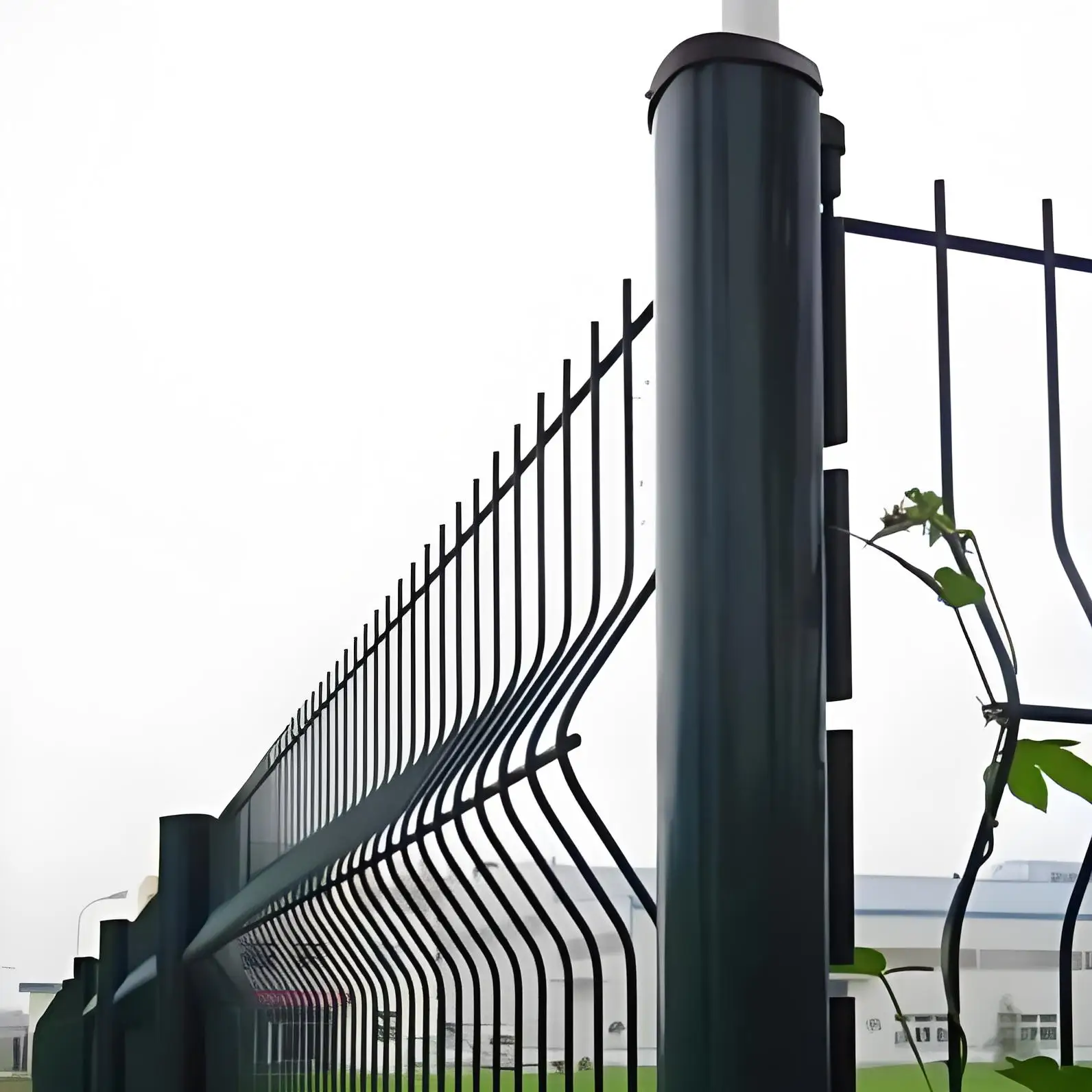 3D Weld Iron Wire Mesh Fence Galvan Metal Fence Segmented Perimeter Garden Fence Wire Mesh