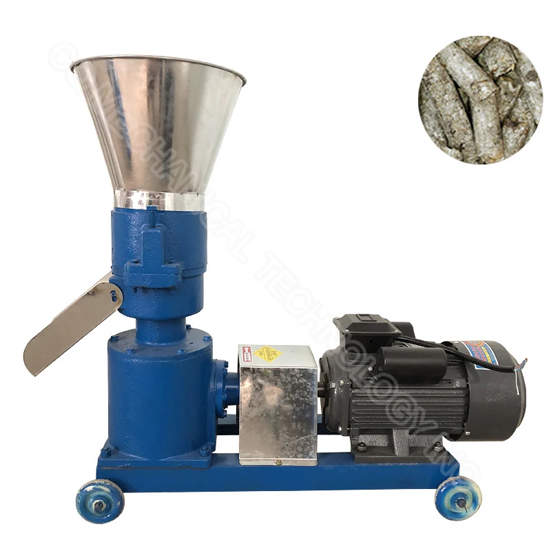 Most effective vaccum coating machine for feed pellets flat die feed pellet machine