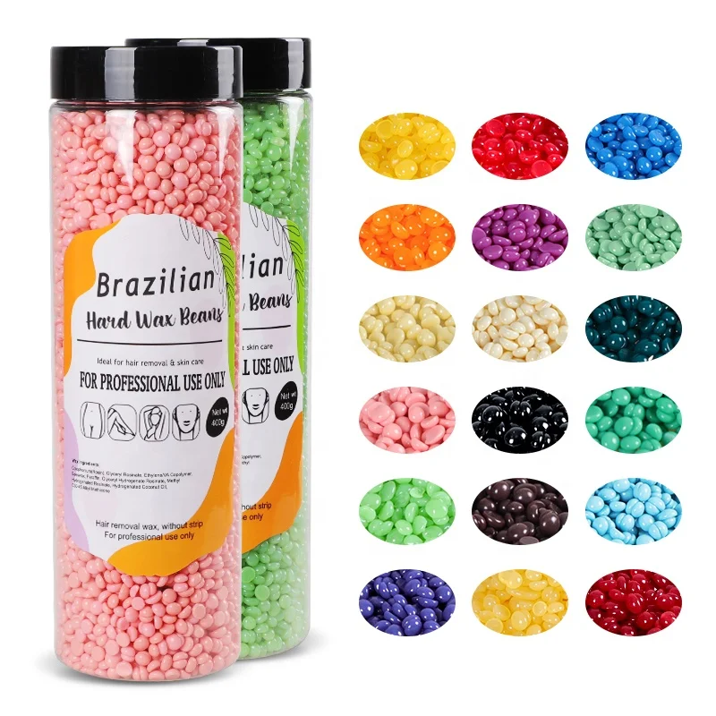 400g Hair Remova Hard Wax Beans Depilatory Hard wax beads for Women