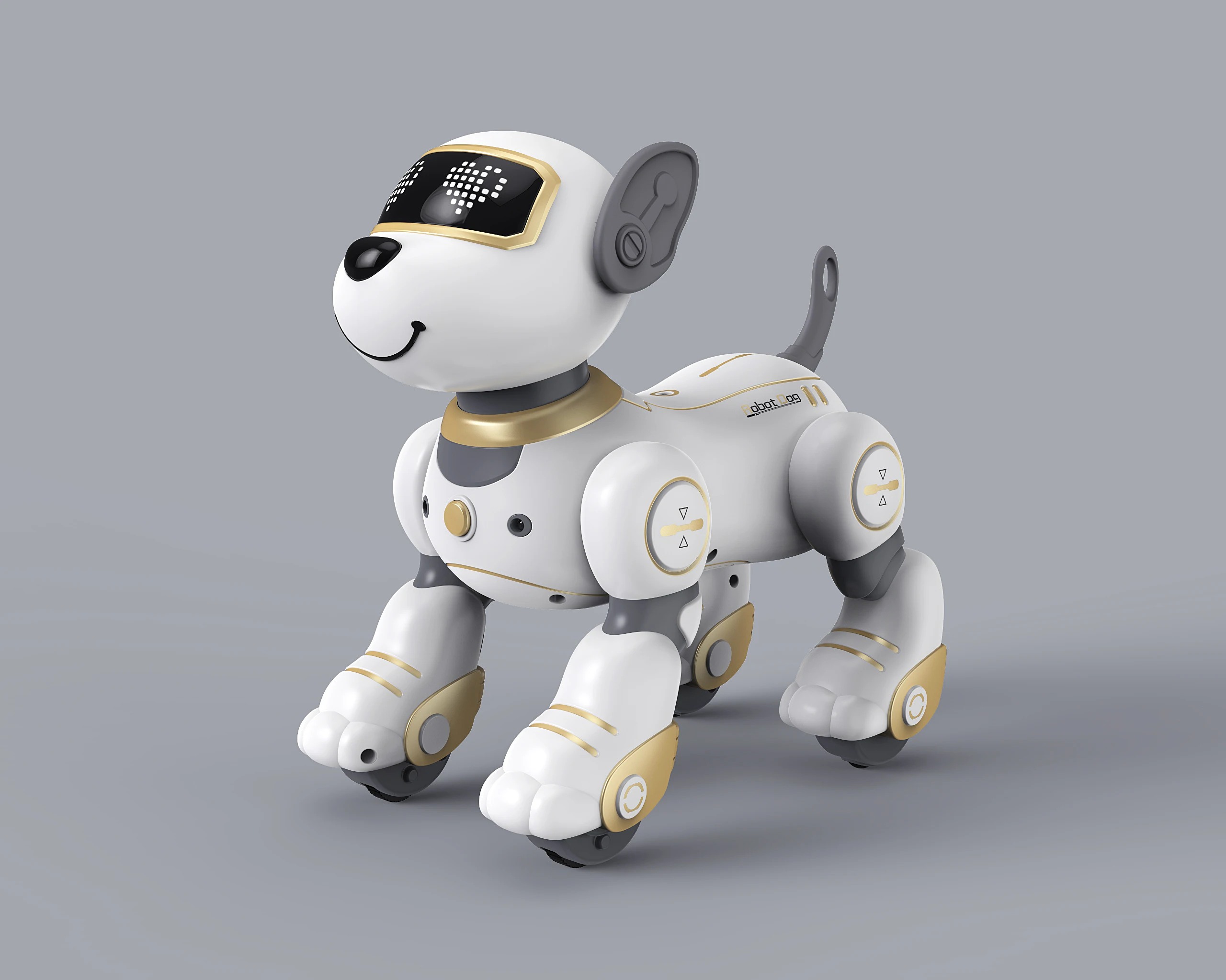 LEHOO Toys Subotech RC Dog Robot Walking Smart Voice Interactive Remote Control Robot Dog Toy