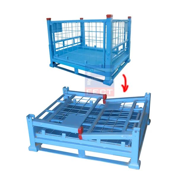 Foldable Stacking Metal Pallet Cage For Sale