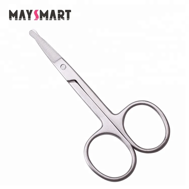 Curved Manicure Nail Cuticle Scissors Stainless Steel