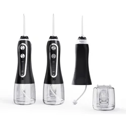 Home use quiet design IPX7 waterproof handheld cordless water flosser h2ofloss in stock