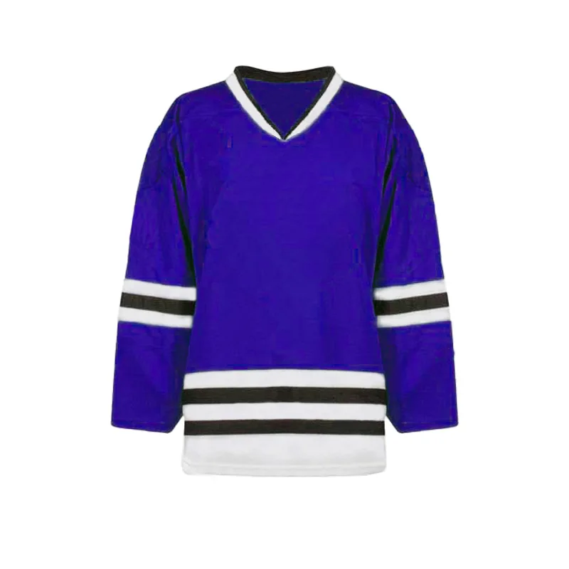 Custom Free Design Training Sportswear Hockey Wear Tackle Twill Embroidery Logo Custom International Ice Hockey Jersey