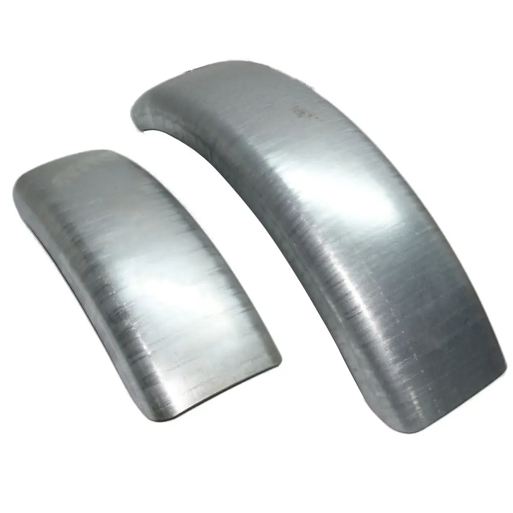 Необработанная сталь, 6 дюймов, плоский передний и задний брызговик для мотоцикла Harley Bobber на заказ