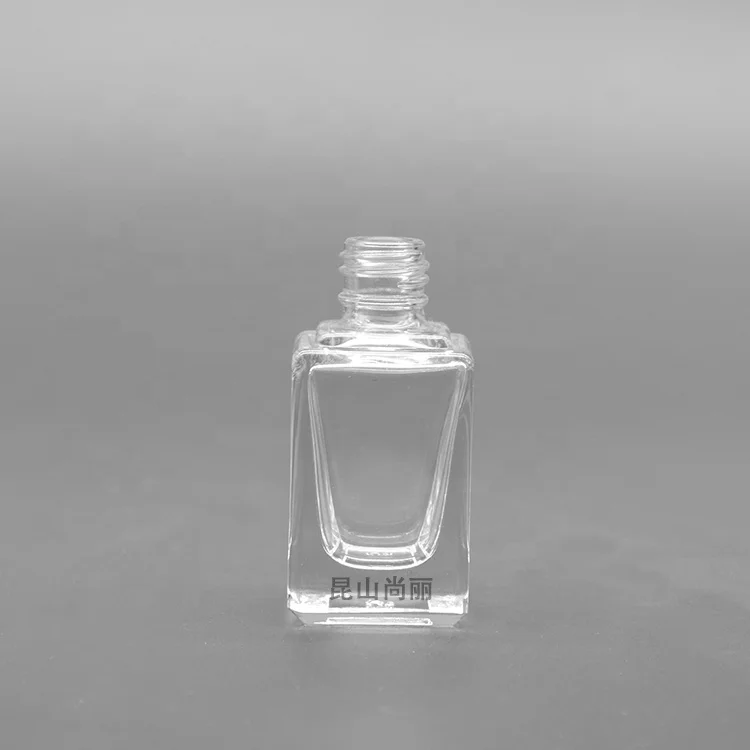 10ml clear square glass bottle car perfume glass bottle with cap