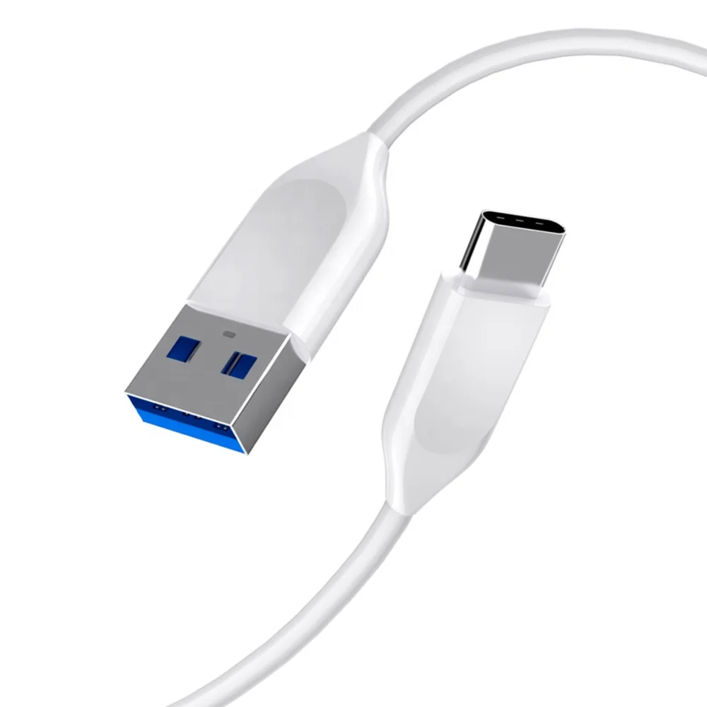 ISO9001 Factory Flexible Cable Fast Charging USB A To C Mobile Charger Cable for Xiaomi Samsung Huawei