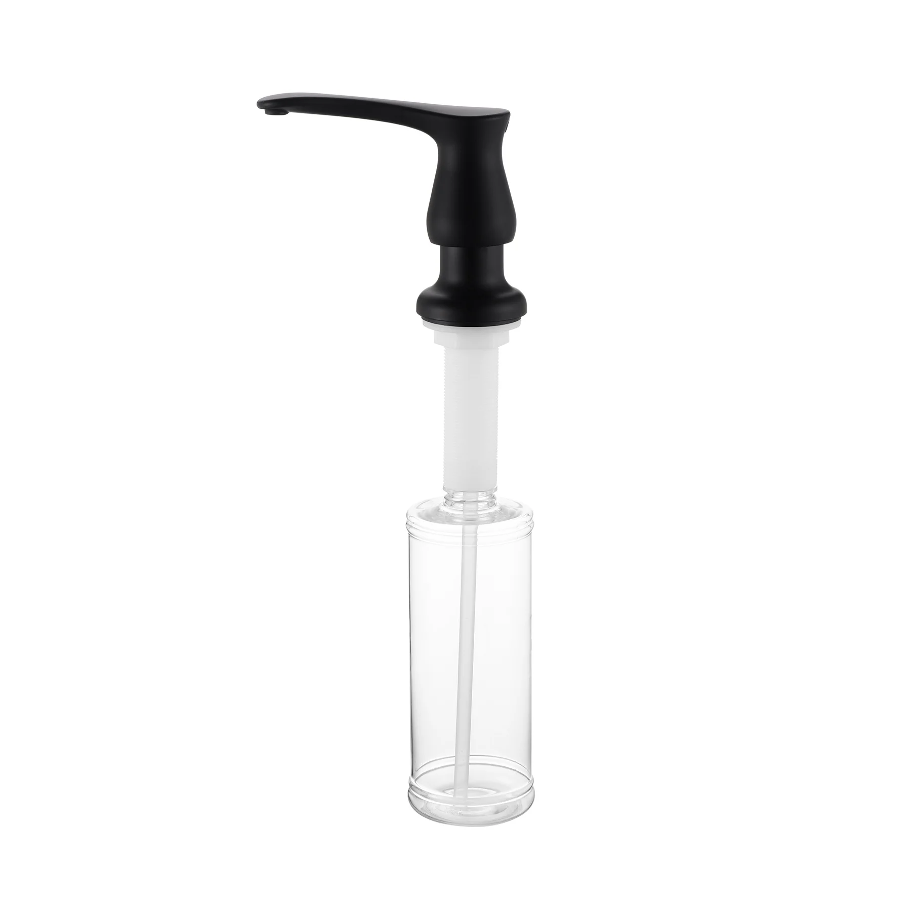 Good design 300ml refill bottle multi-color options plastic cheap price kitchen sink liquid soap dispenser