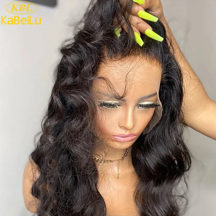 KBL Cash on delivery hair wig,unprocessed virgin body wave 26 inch brazilian human hair wig,top grade 360 lace frontal wigs