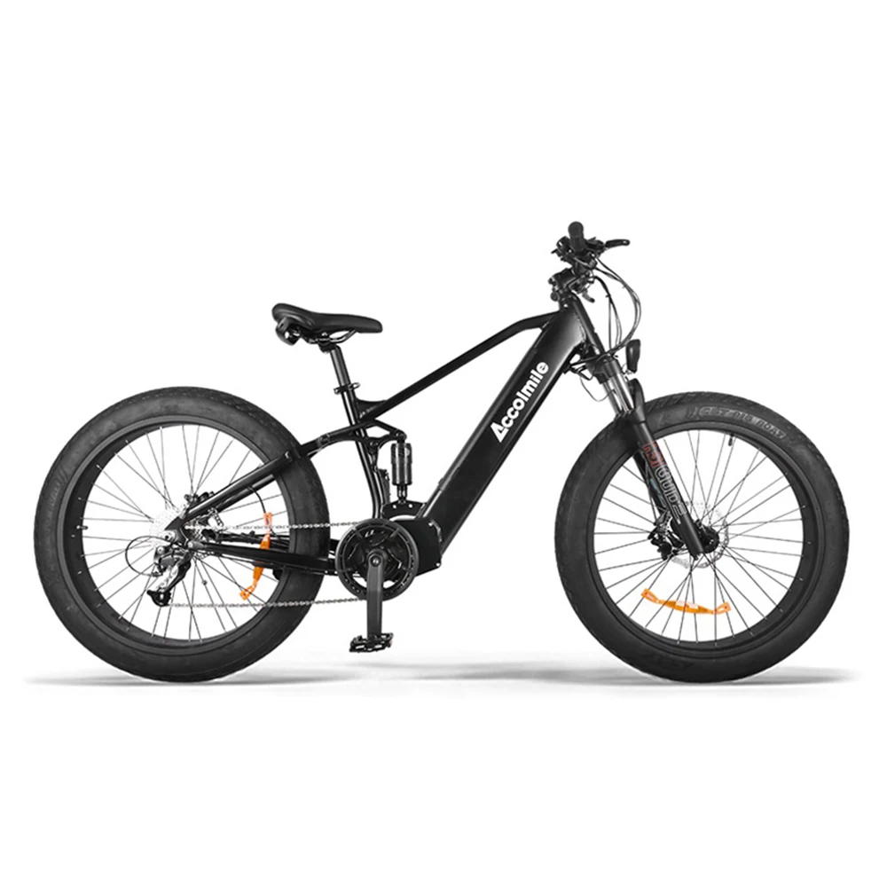  Accolmile 14Ah мощный жира фара для электровелосипеда в 48V 750W электрический велосипед продажи 26 