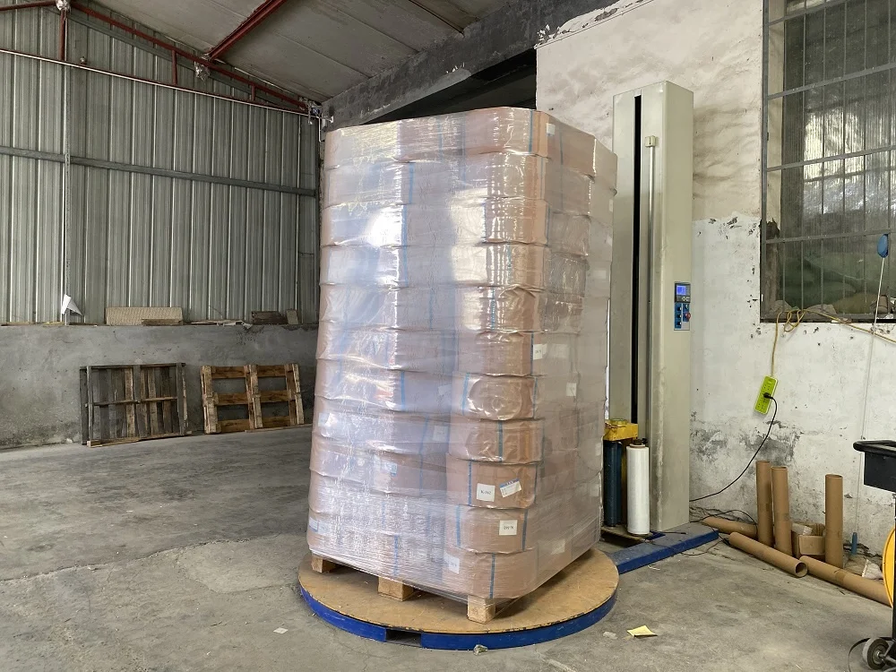 Fu xing stretch film strech jumbo roll wrapping stretch film packs wrapping stretch film