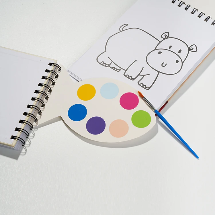 Xin Bowen Hot Sale Watercolor Sketch Painting Set A3 A4 A5 Sizes Spiral Bound Book with Custom Printing Logo
